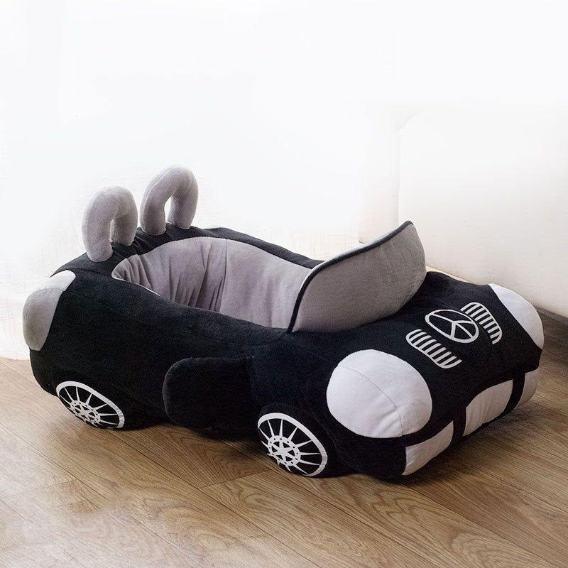 French bulldog Pomeranian mat winter Teddy luxury Bichon warm nest cat dog sports car pet nest car