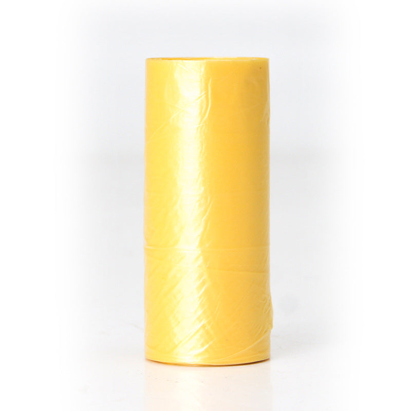 Pet poop bag solid color printed pet garbage bag clean poop bag dog walking portable poop bag