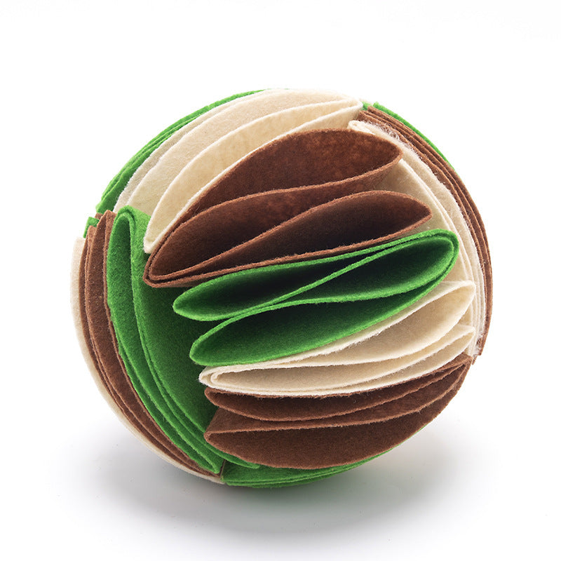 Pet foldable snuffle ball second generation snuffle pad dog snuffle ball toy dog snuffle ball
