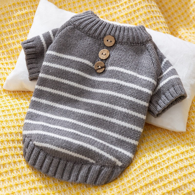 Autumn and Winter Dog Cute Funny Crazy Circus Clown Sweater Halloween Cat Suit Pet Dog Clothes