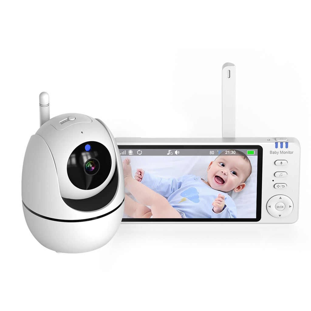 ABM501 baby monitor 5-inch HD display young children baby care device elderly safety monitor
