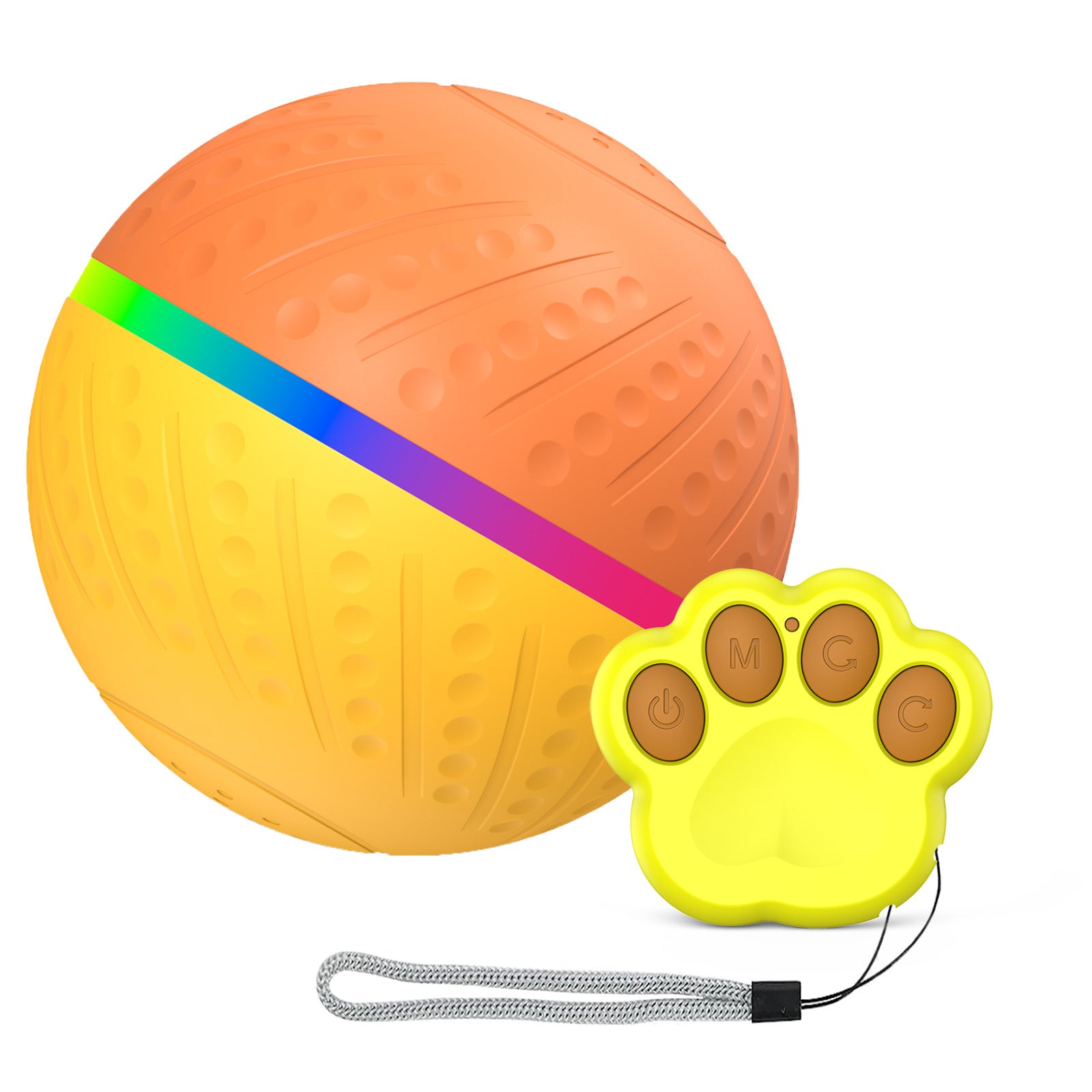 TEMU popular Amazon interactive pet automatic dog toy ball electric smart ball wicked ball O3