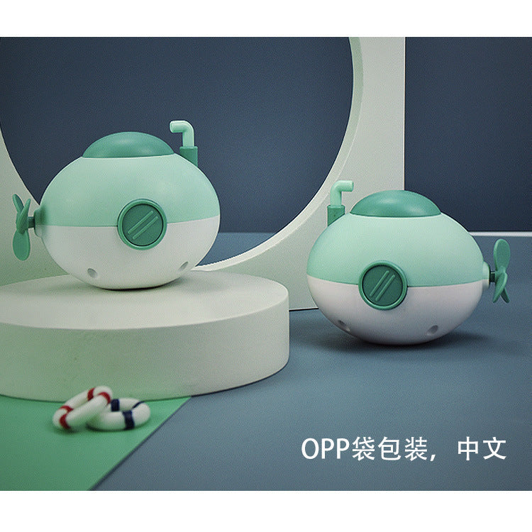 Douyin hot selling children's bathroom water swimming little penguin crab chain cool swim baby bath water toys