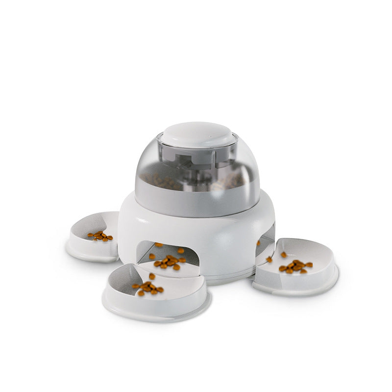 Dog push-button feeder pet automatic feeder slow feeder fun feeder pet feeder