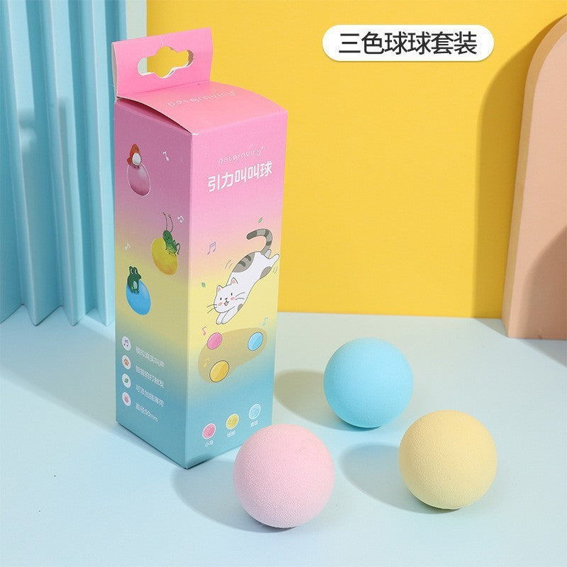 Gravitational UFO flying saucer cat toy cat turntable cat self-entertainment cat stick pet cat toy electric cat ball