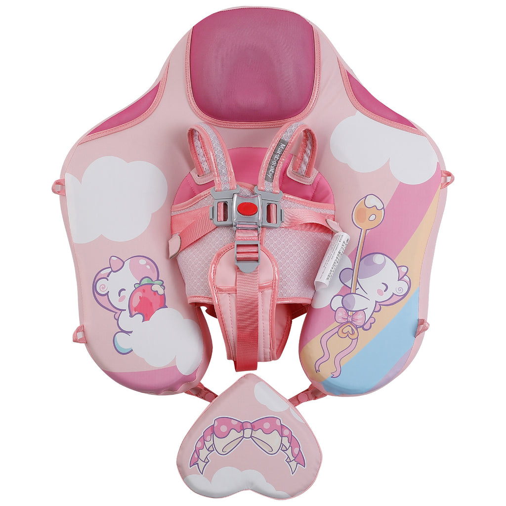 Swimming ring neck ring children's armpit ring children's free inflatable lying ring Manbao shade cartoon arm ring seat ring baby