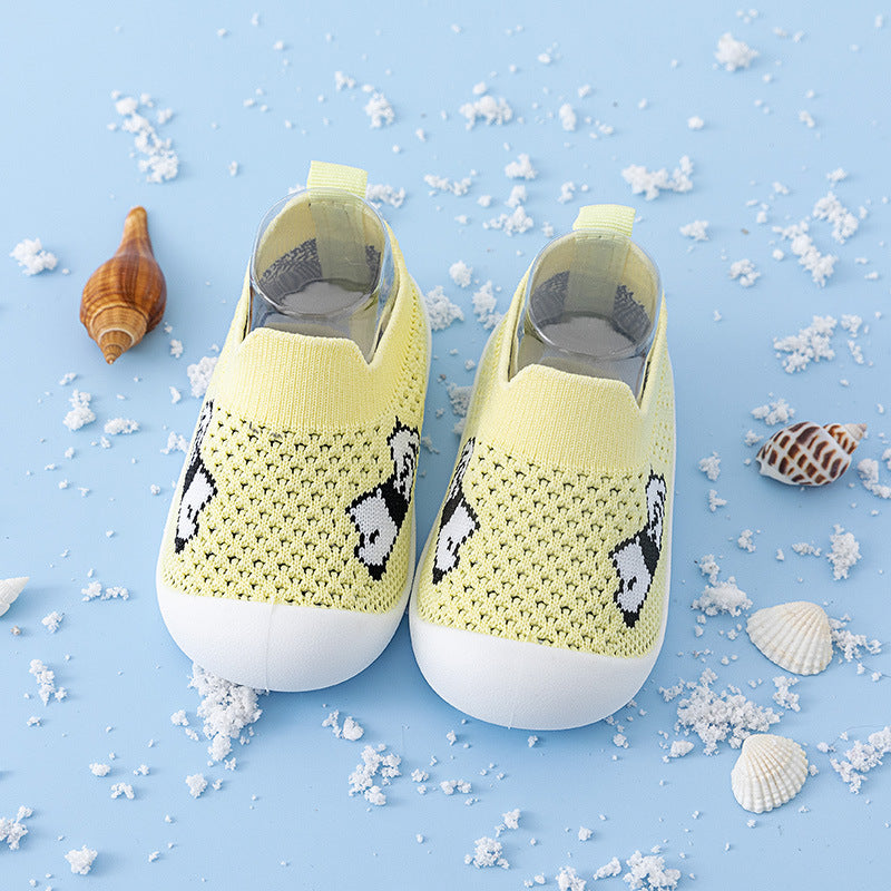 Baby toddler shoes baby shoes new 0-3 years old non-slip soft bottom breathable boys and girls anti-fall spring, summer and autumn shoes