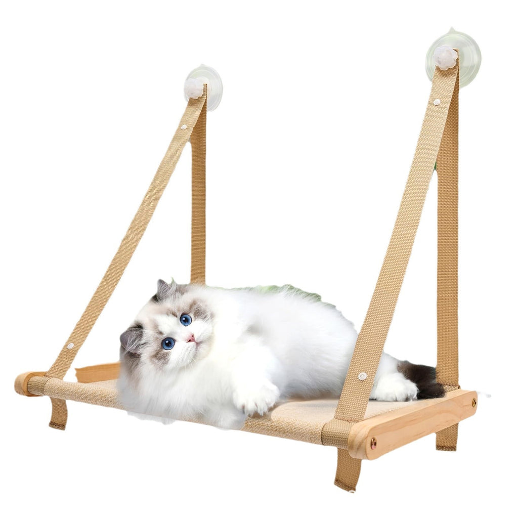 Spot wall cat bed wall-mounted suction cup cat hammock four seasons universal cat toy climbing frame pet bed cat climbing frame