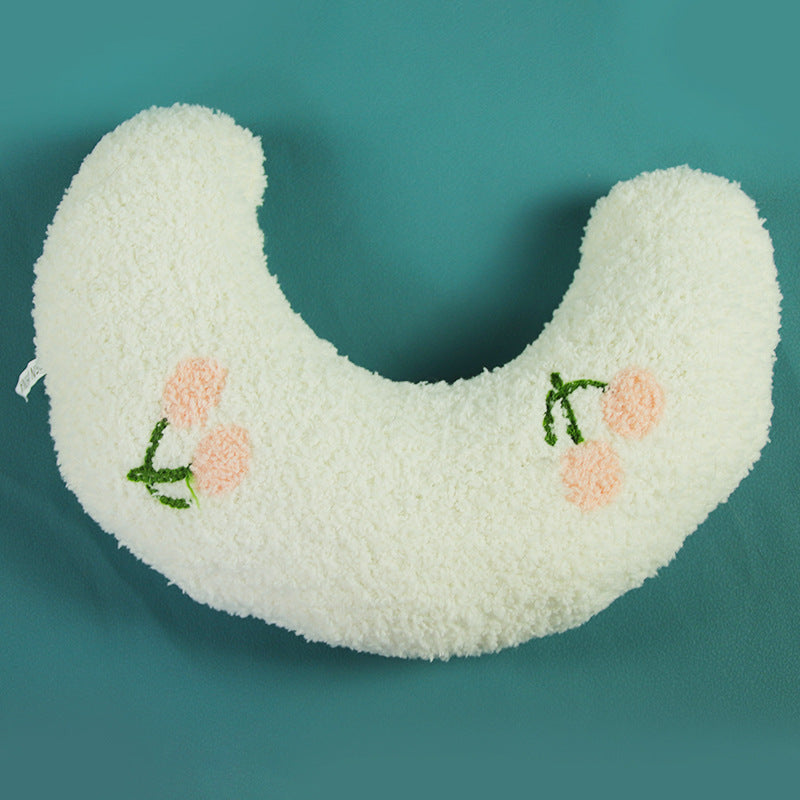 Cat toy pet half-moon pillow cat pillow cervical spine deep sleep U-shaped pillow pet supplies spot wholesale