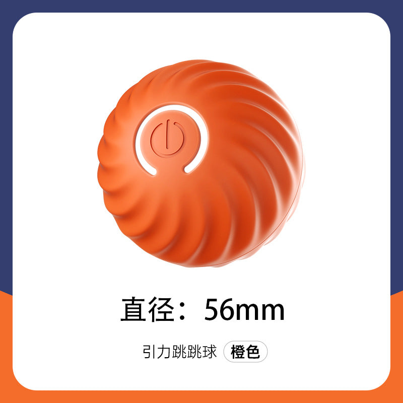 Pet gravity jumping ball dog toy ball gravity rolling ball cat toy ball cross-border hot sale