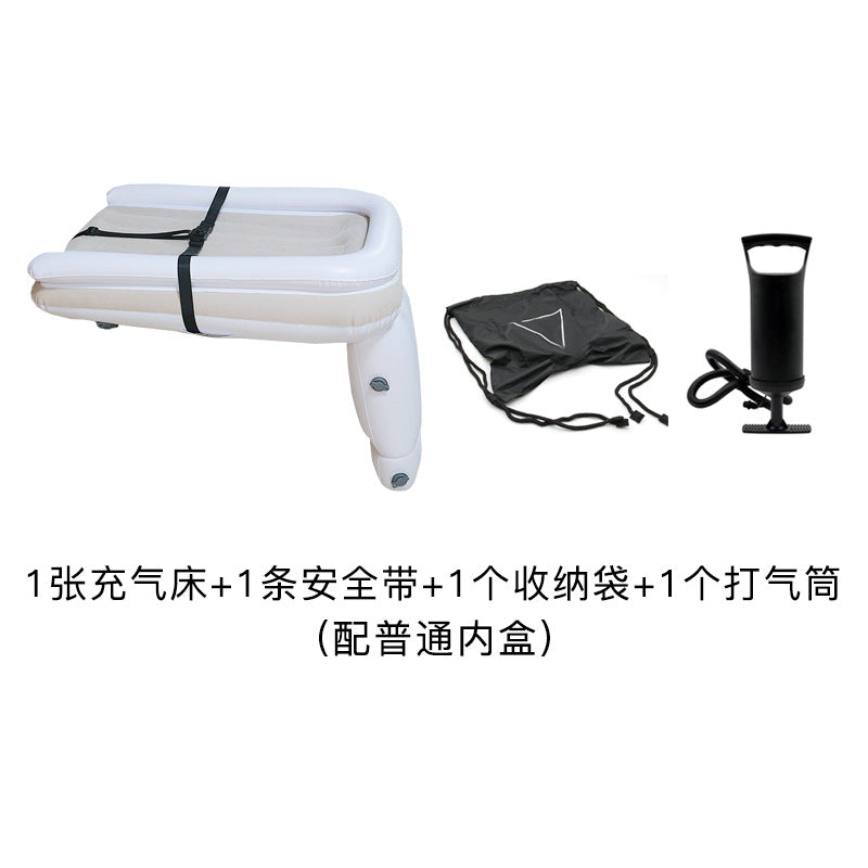 Manufacturers in stock children's car inflatable bed high-speed rail airplane car travel mattress baby mattress folding air bed