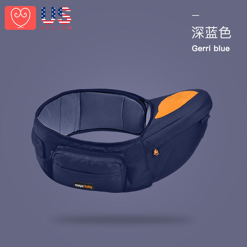 Cross-border baby waist stool multifunctional stool child holding baby artifact front and back dual-use lightweight four-season baby carrier