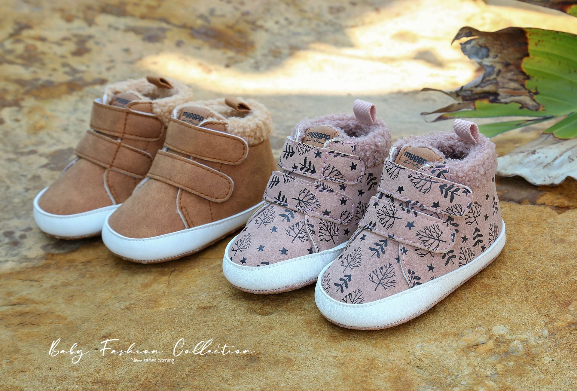 High top autumn and winter baby shoes baby shoes toddler shoes warm shoes M2035