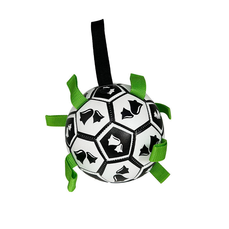 Dog toy football pet toy ball small and medium-sized dogs relieve boredom bite-resistant small football interactive artifact pet ball
