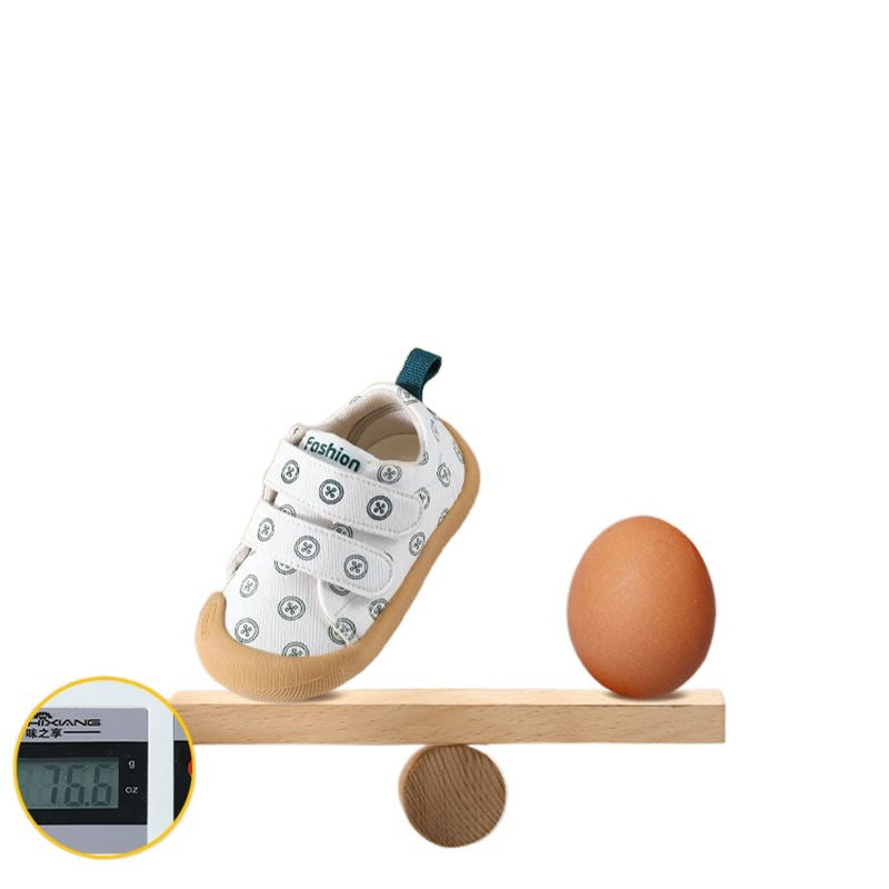 Boys and girls baby toddler shoes non-slip wear-resistant spring and autumn soft sole breathable 0-1-3 years old 2 girls baby cloth anti-collision shoes