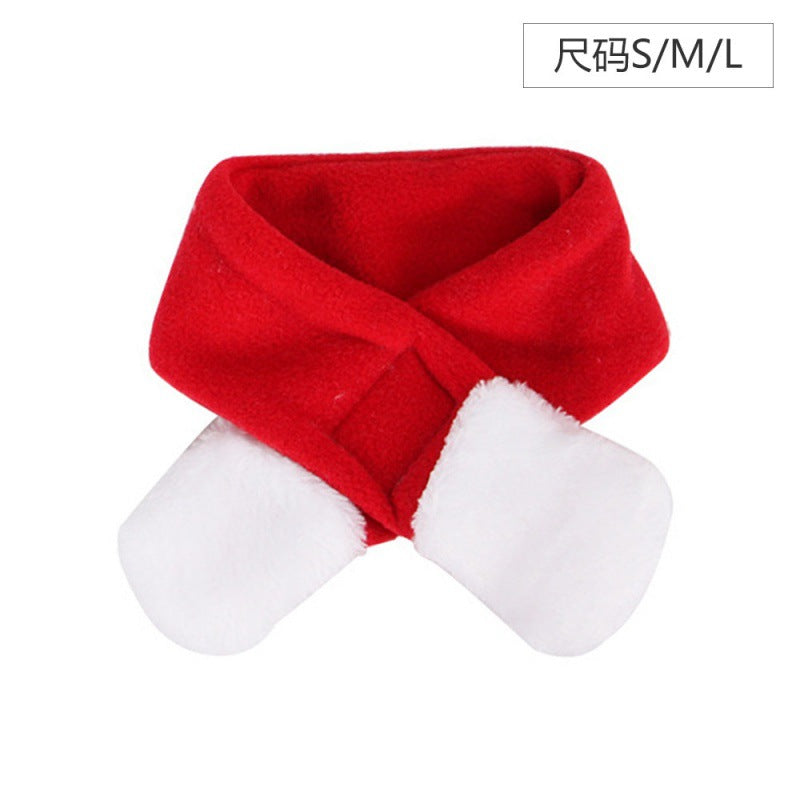Amazon Pet Christmas Cape Hat Holiday Suit Dog Transformation Costume Christmas Dress Up Pet Clothes