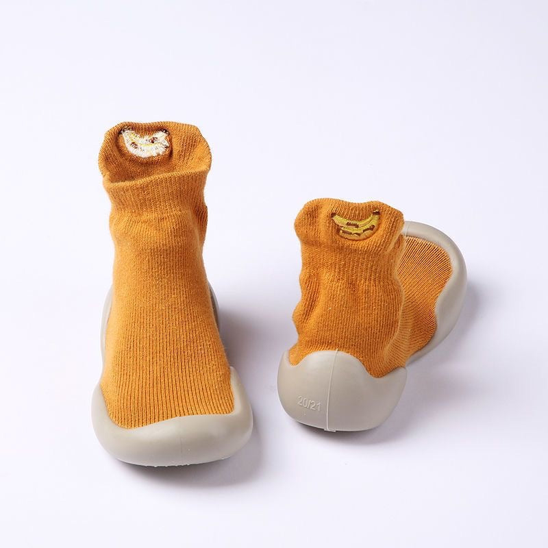 Baby floor socks baby spring and autumn seasons indoor non-slip toddler shoes newborn cool soft bottom anti-fall socks shoes