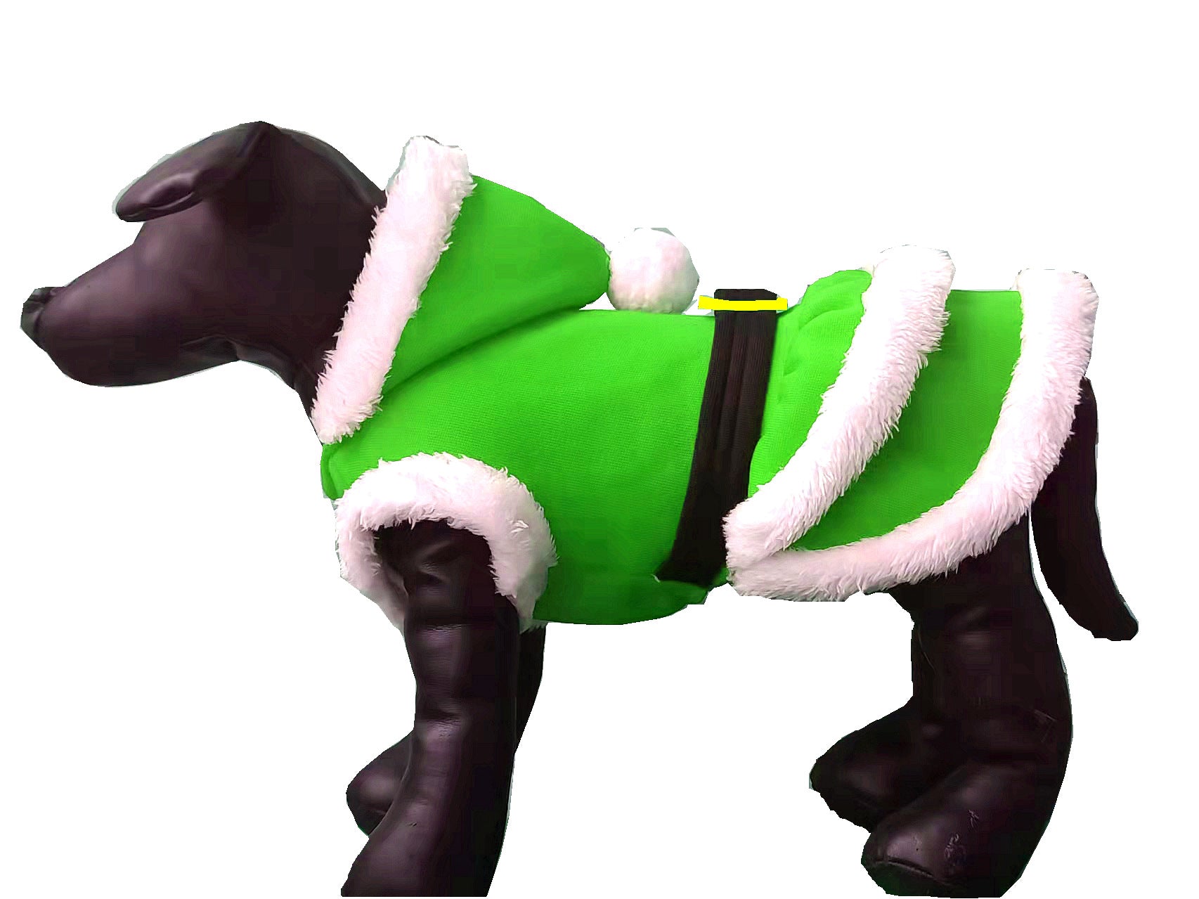 New winter pet transformation outfit funny three-dimensional dog Christmas clothes Santa Claus dog standing outfit spot