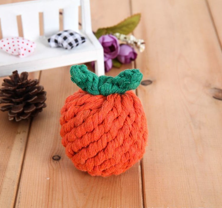 Factory direct sales of pet cotton rope toys, dog teething and chewing resistant toy ropes, hand-woven to relieve boredom and interactive toys