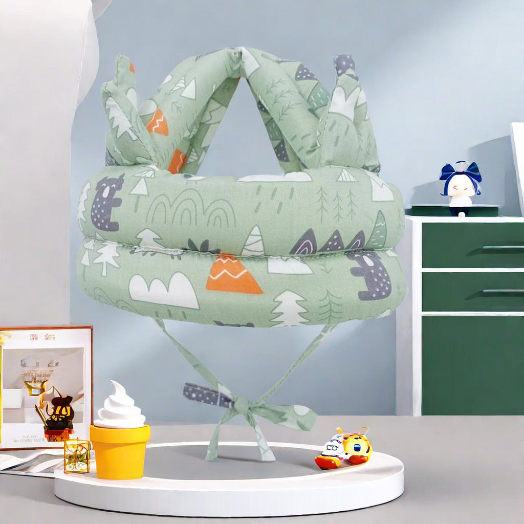 Baby learning to walk head protection anti-fall hat baby learning to walk head protection pad children's anti-collision pillow artifact summer breathable