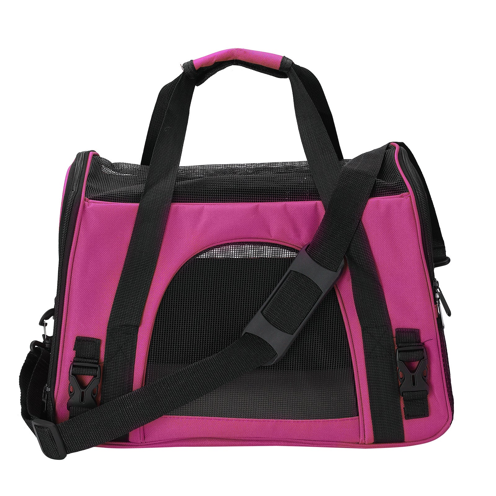 New cat bag large capacity foldable portable Oxford cloth crossbody pet shoulder bag go out breathable pet bag