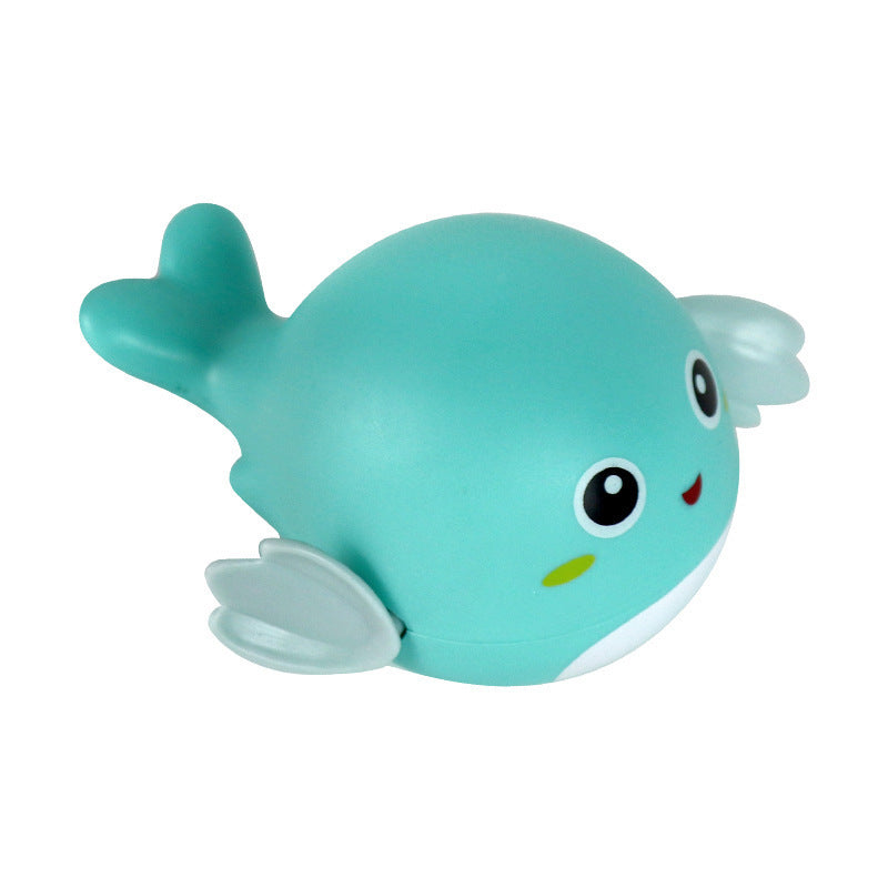 Douyin same baby water bath toys playing water turtle dolphin swimming little yellow duck summer bathroom children