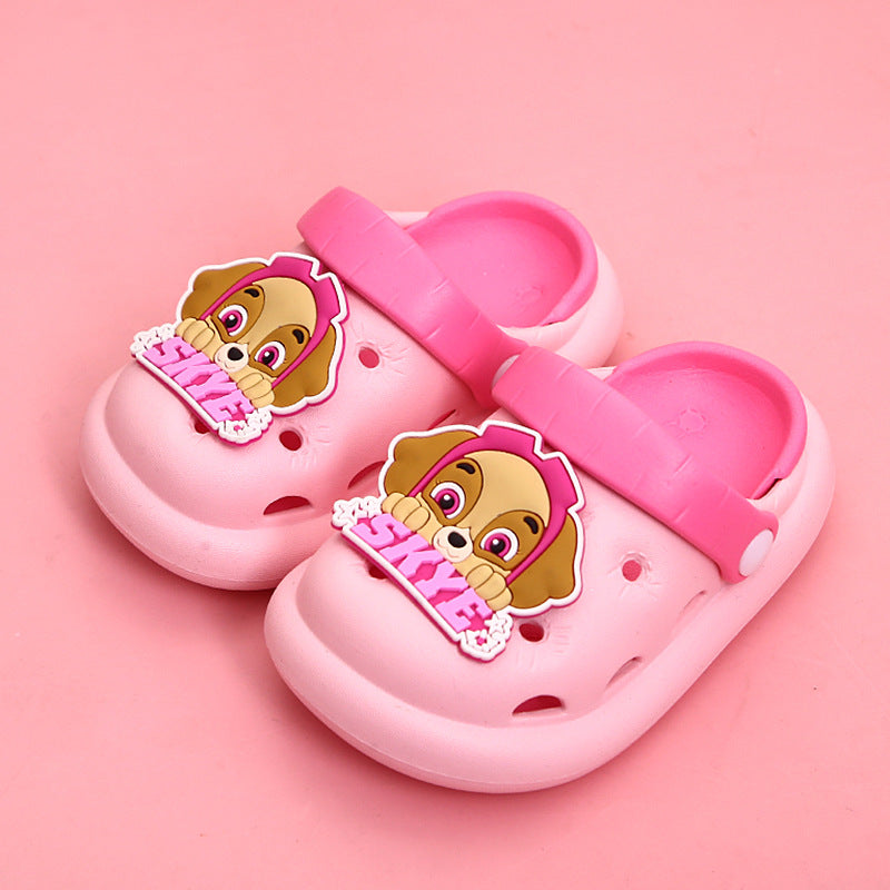 Paw Patrol Children's Slippers Summer Boys' Children's Non-Slip Croc Shoes Indoor Outsourcing Girls' Baby Slippers