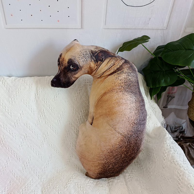 DIY Cat Pillow 3D Pet Pillow Cat Puppy Alien Plush Toy Children Girl Kitten Dog Gift