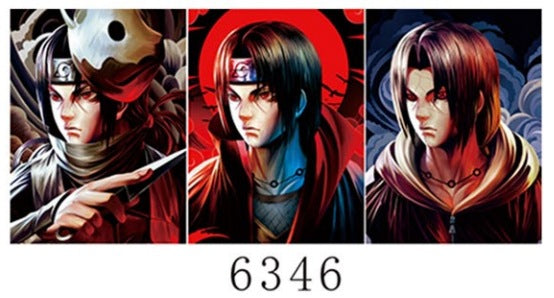 Anime 2D mobile phone stickers modern 3D mini mobile phone stickers refrigerator 3D decorative stickers Halloween creative stickers