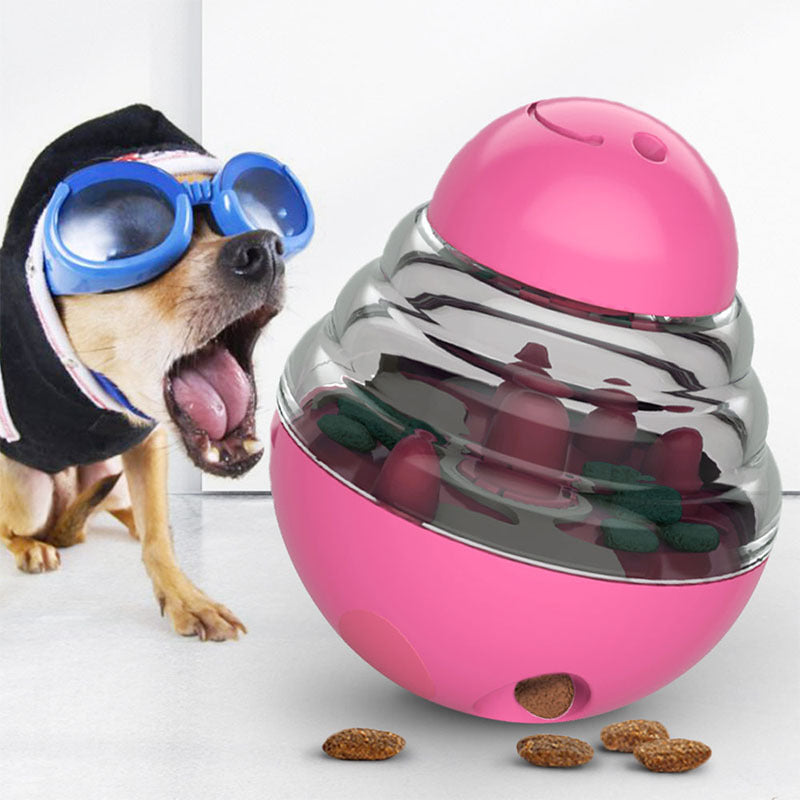 Pet Supplies Factory Wholesale Company New Explosion Amazon Feeder Leakage Ball Tumbler Dog Toy