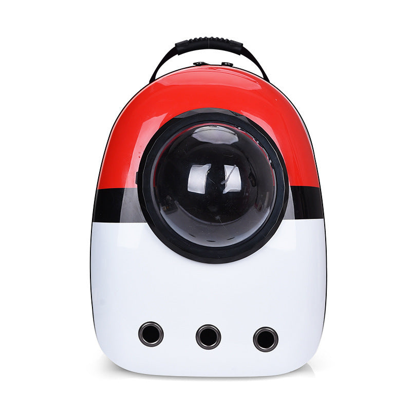 New style cat walking pet bag breathable portable backpack cat dog schoolbag large capacity lightweight space cat bag