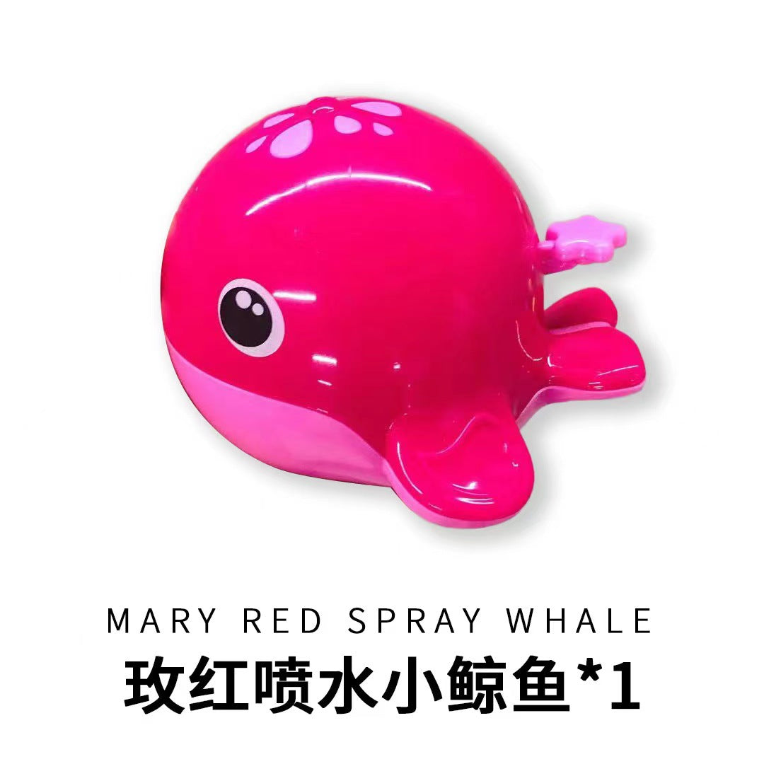 Douyin hot selling children's bathroom water swimming little penguin crab chain cool swim baby bath water toys