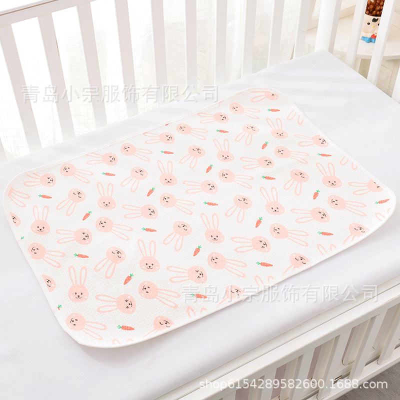 Colored cotton baby diaper pad large adult anti-diaper pad elderly care pad menstrual pad children baby diaper pad