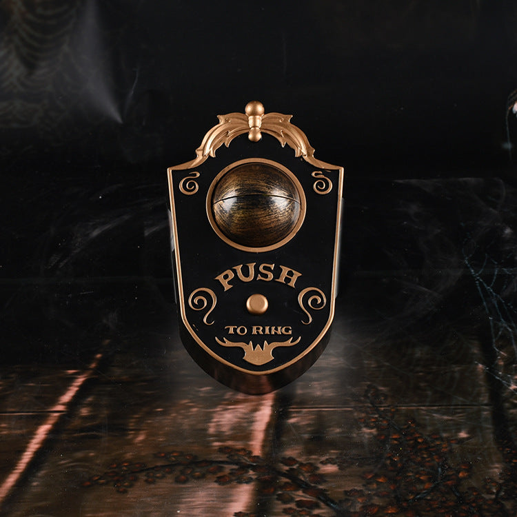 Halloween one-eyed doorbell decoration ghost festival toy bar haunted house horror glow pendant trick door hanging wholesale