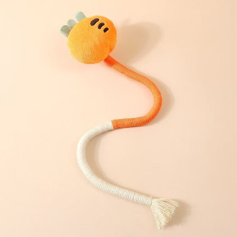 Cat Toys Simulation Plush Mouse Three-Piece Combination Kitten Toy Catnip Cat Amusement Pet Supplies