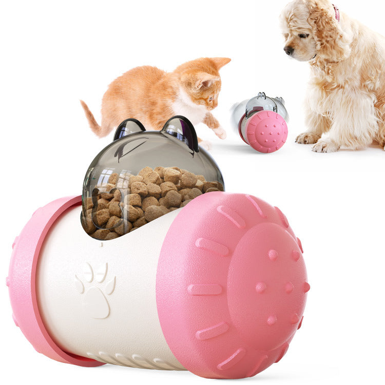 Pet supplies Amazon hot selling tumbler puzzle slow food leaking ball without electric pet dog toy