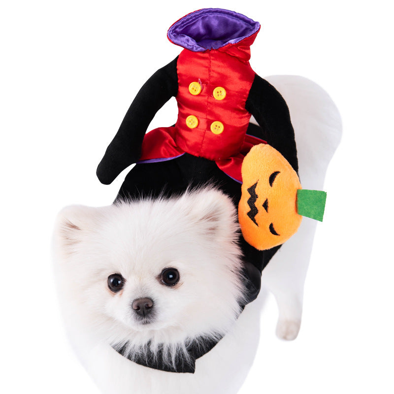 Cross-border Halloween dog clothes for small dogs funny and weird transformation clothes Teddy cat creative clothes pet clothing