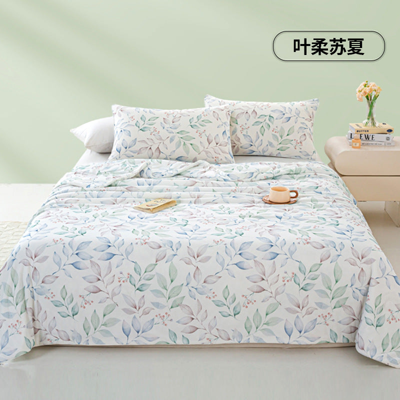 Summer A-class mother and baby grade cool silk summer cool quilt air conditioning quilt core solid color thin quilt gift ice silk summer quilt wholesale