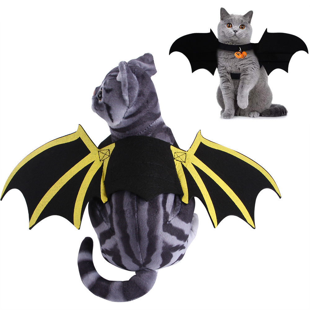 Cat clothes funny decoration clothing personality bat wings small pet dog bat transformation clothing cross-border