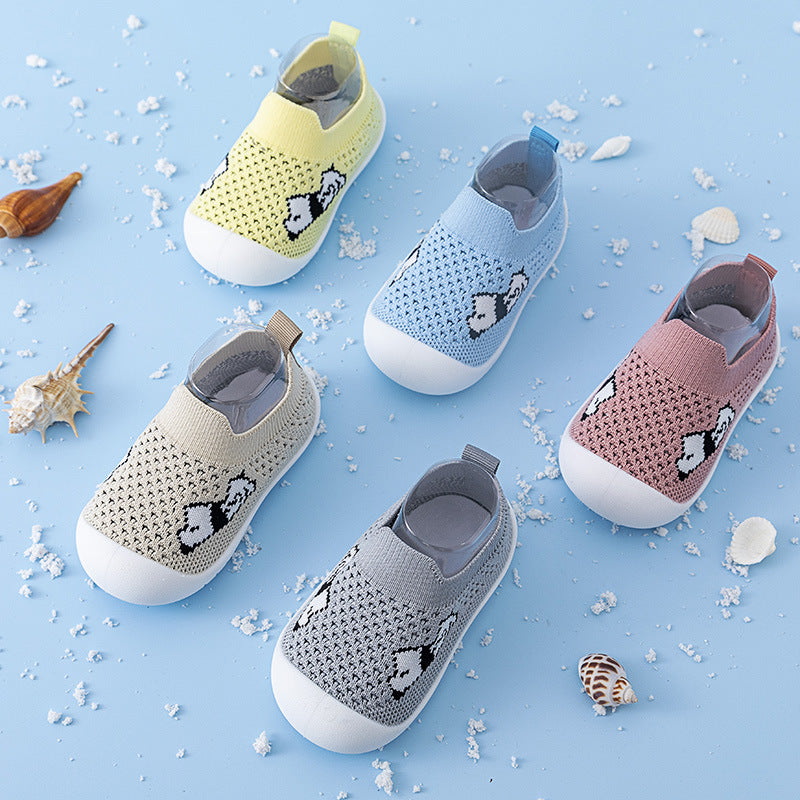 Baby toddler shoes baby shoes new 0-3 years old non-slip soft bottom breathable boys and girls anti-fall spring, summer and autumn shoes