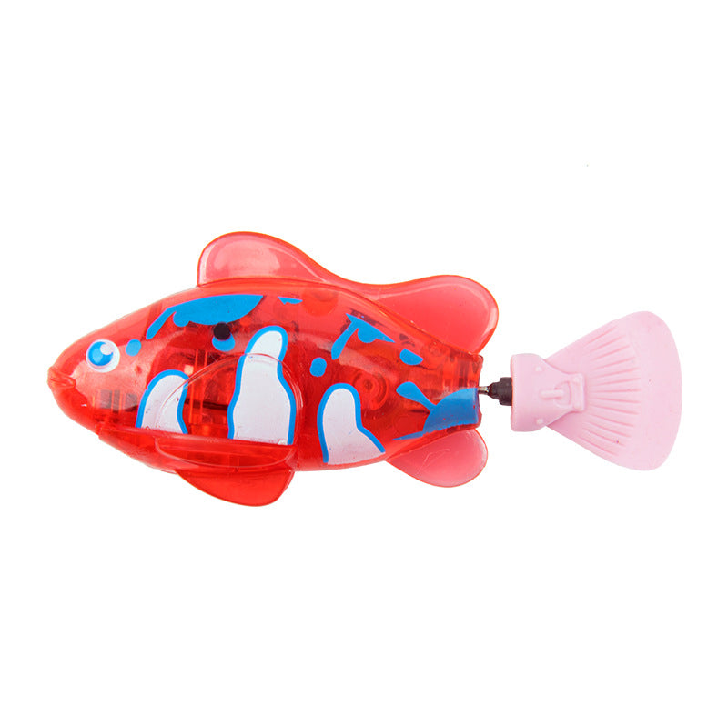 Hot sale electric fish swimming electronic pet fish simulation magic machine induction fish playing in water bathing toy fish