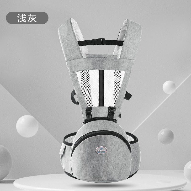 Baby carrier baby waist stool lightweight four seasons multifunctional front holding front and back dual use summer outing baby holding artifact