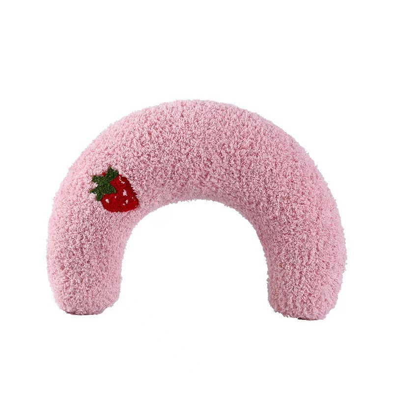 Cat toy small pet U-shaped cervical vertebra protection pillow deep sleep dog and cat pillow pet supplies wholesale