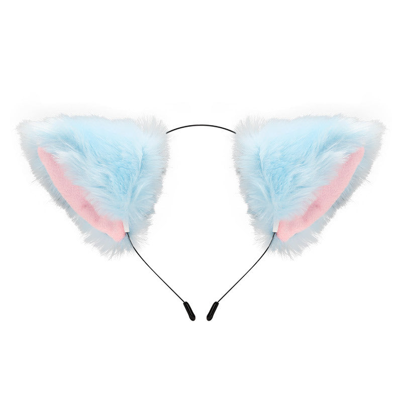 Amazon cross-border cat ear bell headband Cos cat girl hair accessories Christmas Halloween headdress accessories