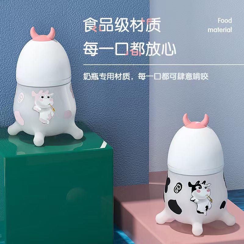 Factory direct supply silicone feeding bottle wide mouth baby feeding bottle wide mouth newborn feeding bottle mother and baby wholesale