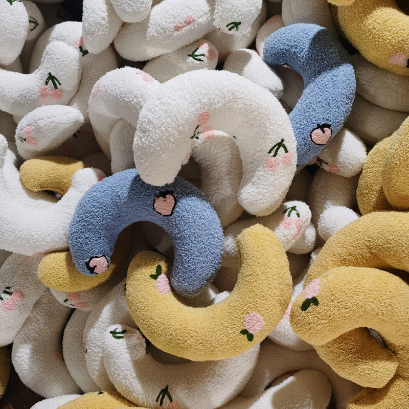 Cat Special Toy Pillow Soft and Comfortable Sleeping Cushion Dog Pet Headrest Thickened Cotton Anti-Bite