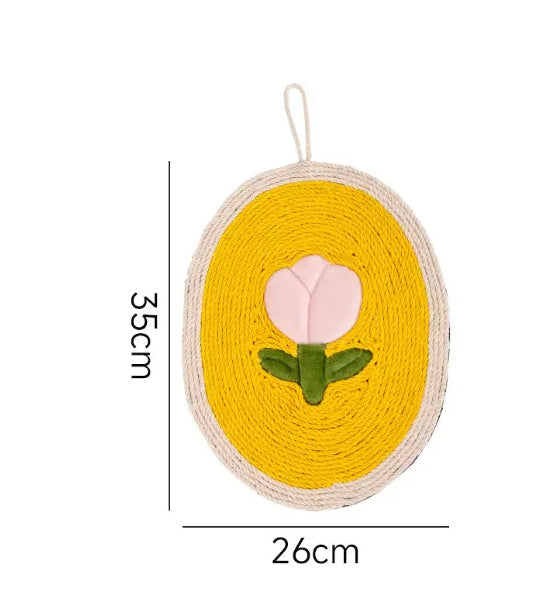 Avocado Cat Scratching Board Sofa Anti-scratch Wear-resistant Claw Device Cat Toy Pet Supplies Cactus Cat Scratching Mat Sisal