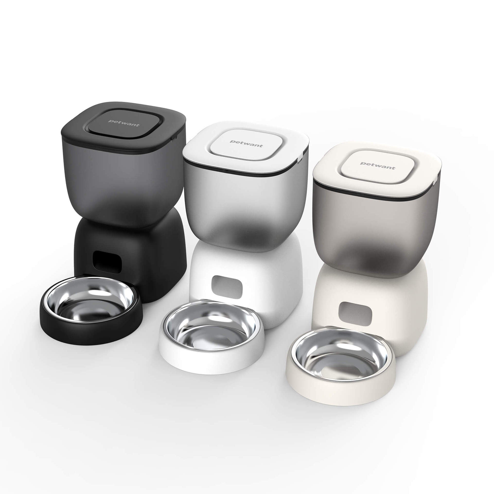 3L pet dog food smart feeder wholesale APP remote timing meal automatic cat and dog feeding equipment