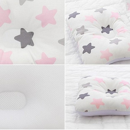 Cross-border supply baby pillow anti-bias headrest 0-1 years old maternal and child products baby shaping pillow A03 shaping 3D pillow