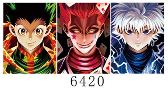 Anime 2D mobile phone stickers modern 3D mini mobile phone stickers refrigerator 3D decorative stickers Halloween creative stickers